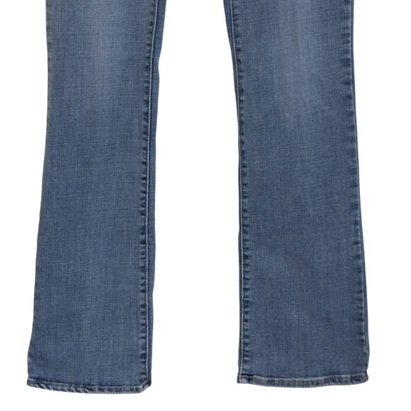 Levis 715 Jeans Slim Boot Women 31x33 Denim Stretch Western Rodeo Hipster Grunge - Picture 6 of 15